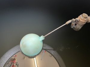 劣化したボールタップの不良状態 点検時の状況