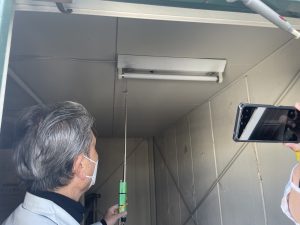 岐阜市 非常照明設備 点検作業
