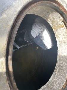 スプリンクラー設備 ボールタップ取り替え作業