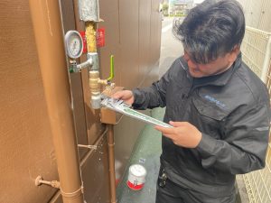 各務原市 スプリンクラー 配管交換作業