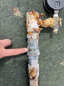 水漏れ 配管破損 スプリンクラー設備