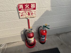 新品消火器の設置完了 岐阜市の交換工事