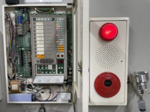 火災受信機 バッテリー容量低下 不具合確認 一宮市