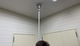 熱感知器 加熱試験 作動確認の様子