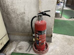大垣市の消火器交換施工事例