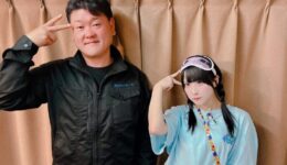 アイドルグループAQAの翼芽ゆいかさんと大井祐喜による防災情報コーナー