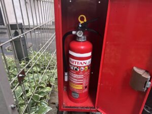一宮市で実施した消火器交換工事