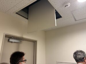 名古屋市の建築設備定期検査における排煙口の作動確認