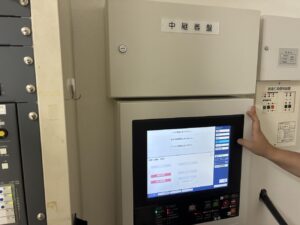 一宮市の介護施設に設置されたR型自動火災報知設備受信機の法定点検