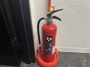 株式会社大井ぐるーぷによる小牧市の消火器交換