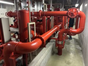 岐阜市の建物で行った消防設備改修
