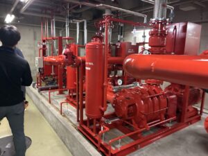 岐阜市のビル改修で実施した消防設備工事