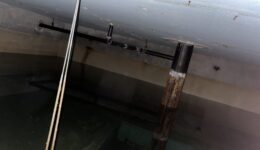 名古屋市のスプリンクラー地下水槽の水位低下と地中配管からの漏水調査