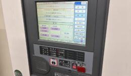 一宮市で実施した能美防災R型火災受信機の消防設備点検