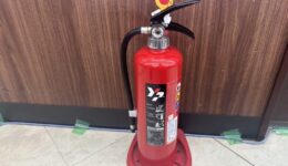 消火器の外観や設置状態を確認して新品へ交換