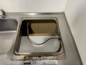 岐阜市の介護施設で実施したIHクッキングヒーター交換工事
