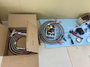 間仕切り変更によるスプリンクラー未警戒箇所の確認
