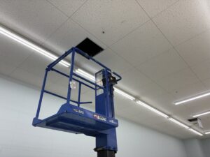 名古屋市の店舗改装現場で確認した既存スプリンクラー設備