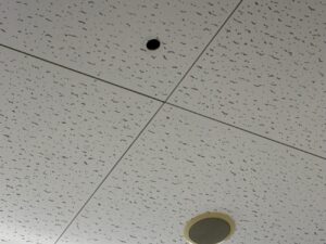 店舗レイアウト変更に伴うスプリンクラー設備の配置確認