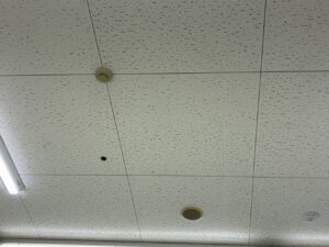 名古屋市の店舗改装で移設するスプリンクラーヘッド